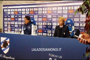 INZAGHI IN CONFERENZA DOPO SAMP-LAZIO