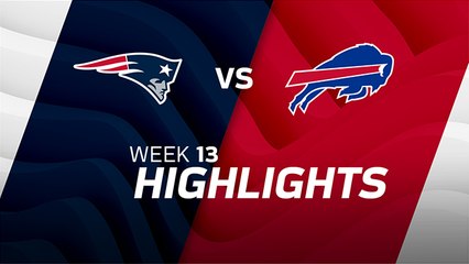 Patriots vs. Bills highlights | Week 13