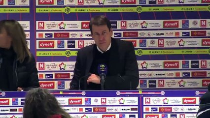 la conférence de presse de Rudi Garcia après le nul à Montpellier (1-1)