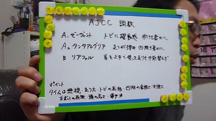 2017年　１月２２日（日）ＡＪＣＣ　調教診断　プロ馬券師集団『桜花』