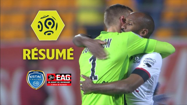 ESTAC Troyes - EA Guingamp (0-1) - Résumé - (ESTAC-EAG) / 2017-18