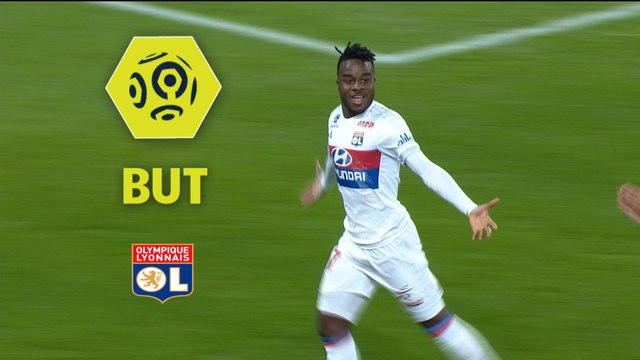 But Maxwel CORNET (10ème) / SM Caen - Olympique Lyonnais - (1-2) - (SMC-OL) / 2017-18