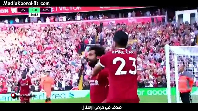 اهداف محمد صلاح هداف الدوري الانجليزي 2017-2018 بعد 13 جولة ● 10 اهداف تعليق عربي _ HD _