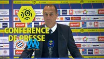 Conférence de presse Montpellier Hérault SC - Olympique de Marseille (1-1) : Michel DER ZAKARIAN (MHSC) - Rudi GARCIA (OM) / 2017-18