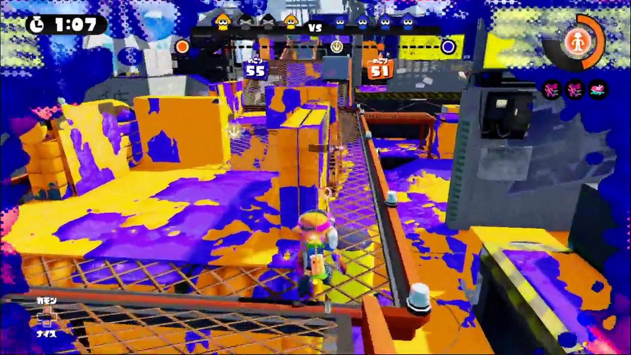 スクイックリンに人速積みすぎて相手の弾が全く当たらない件ｗｗｗｗ[スプラトゥーン] 【S+99...