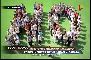 Fotos inéditas de Villarán y Barata: contrato directo y dinero para la campaña del "No"