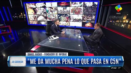 Daniel Hadad con Luis Majul en LA CORNISA HD | 03-12-2017 | @DifusionInfo