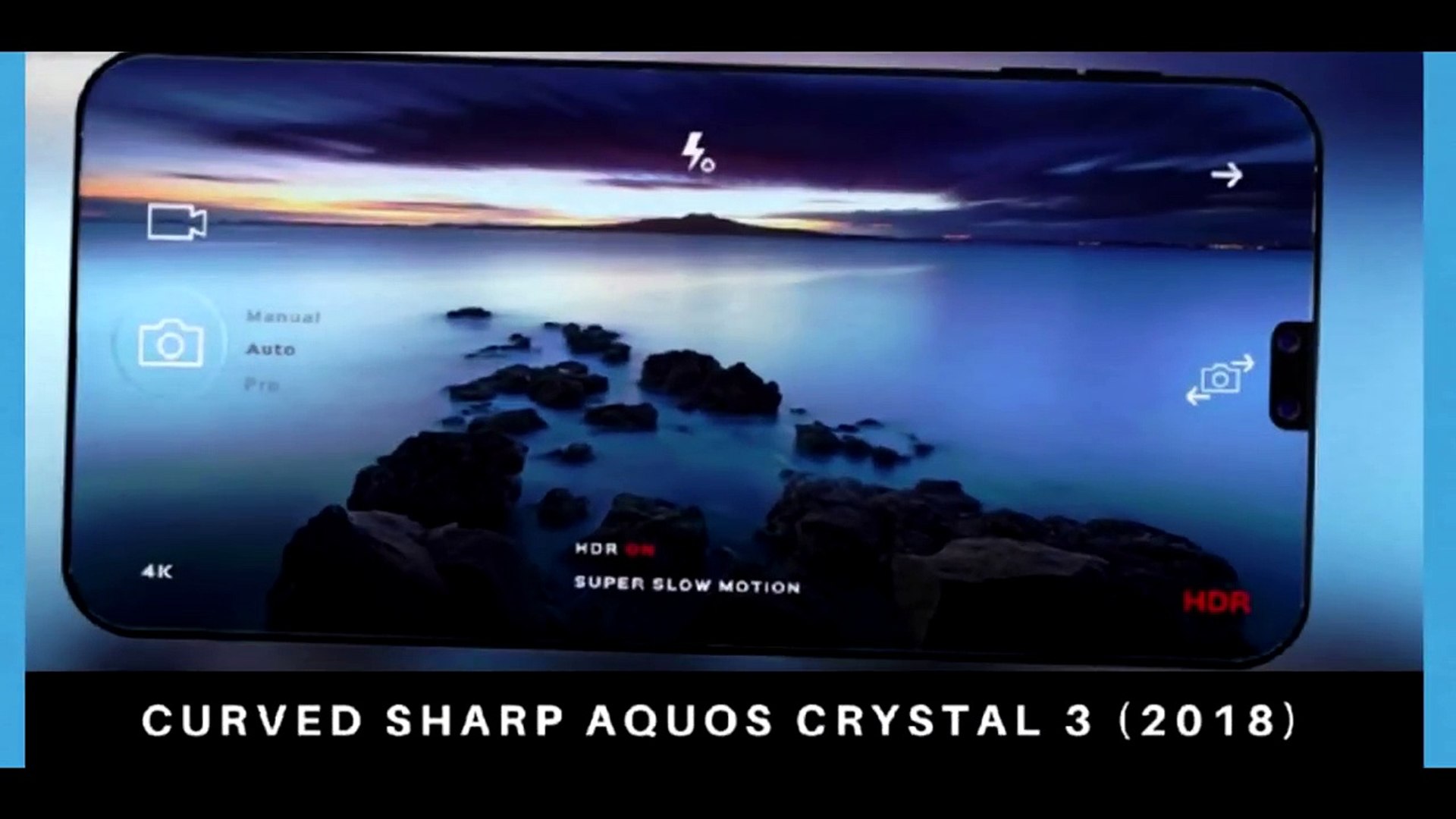 Super Curved SHARP Aquos Crystal 3 (2018) 8GB RAM-jLDhLYvoqpY - video  Dailymotion