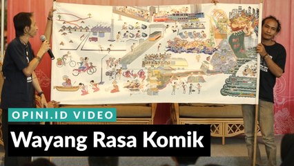 #1MENIT | Wayang Rasa Komik