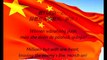 Chinese National Anthem With lyrics ( Lagu Kebangsaan China dengan Lirik ) - YouTube