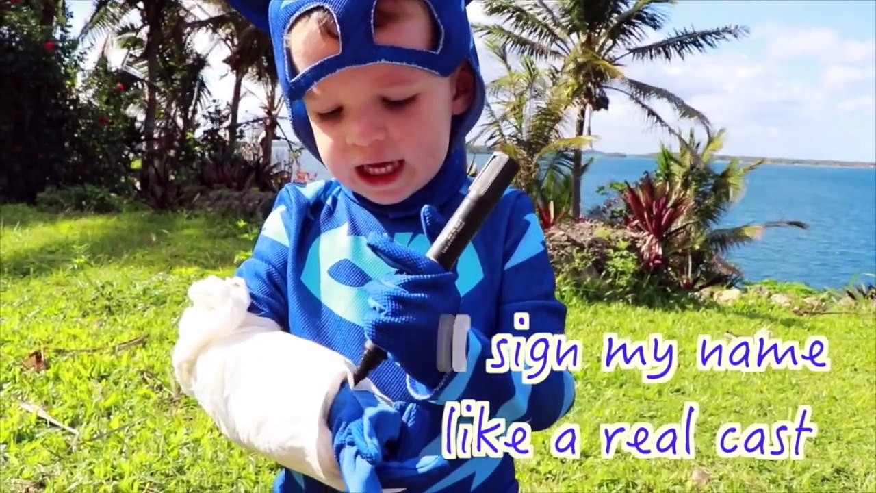 PJ Masks Disney Full Episodes Gekko Catboy Cook Giant Play Kitchen Pretend Play IRL Superheroes