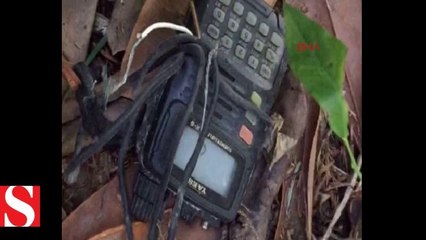 Trabzon'da PKK'nın mühimmat sığınağı ele geçirildi