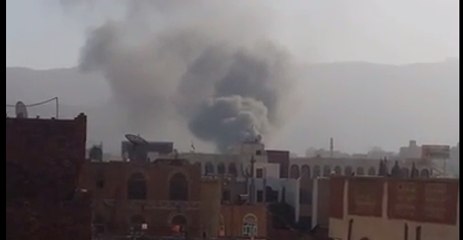 Clashes Between Rebel Alliance Leaves Smoke Billowing Over Sanaa