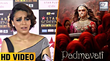 Swara Bhaskar's ANGRY Reaction On Padmavati Controversy