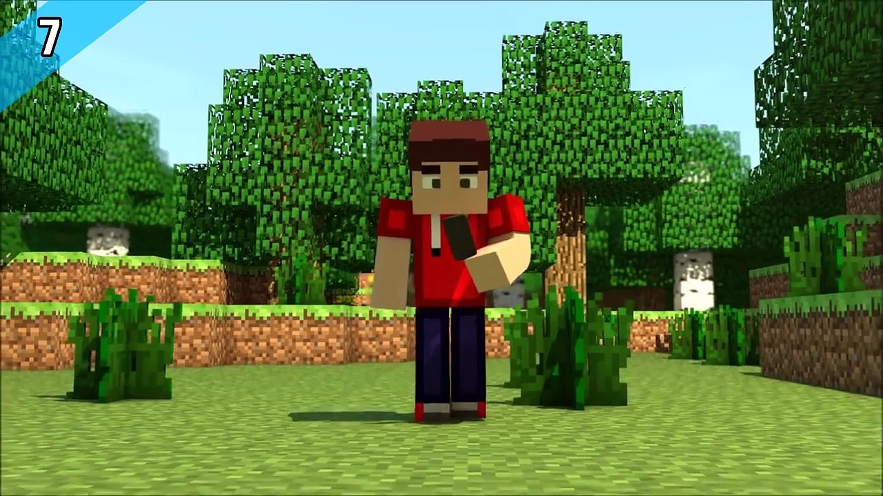 Top 10 DANTDM Minecraft Animations (TheDiamondMinecart Videos)