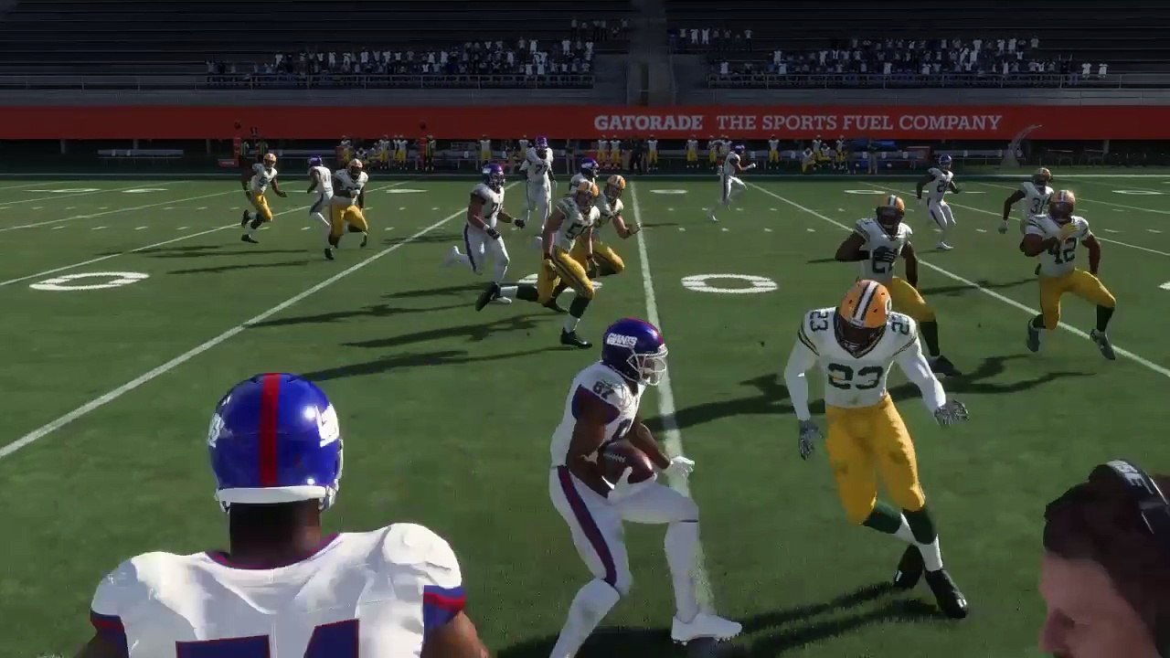 New York Giants Vs. Green Bay Packers