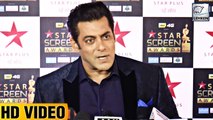Salman Khan Talks About His Throat Infection | Star Screen Awards 2017
