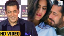 Salman Khan's Reaction On Romancing Katrina & Tiger Zinda Hai | Star Screen Awards