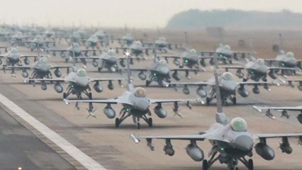 최대 규모, 한·미 연합 공중훈련 실시 / YTN