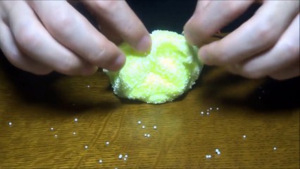 ASMR | 水系つぶつぶスライムを被せる | Slime over Mic | ECM CS3