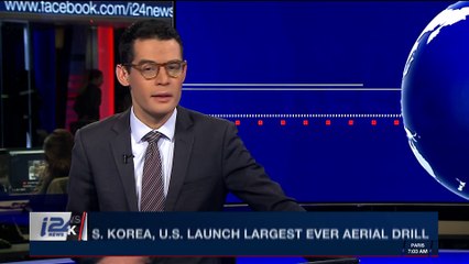 i24NEWS DESK | S. Korea, U.S. launch largest ever  aerial drill | Monday, December 4th 2017