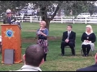 Freeway renamed for slain officer