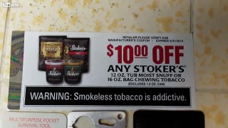 Stoker's Chewing tobacco-fantastic gesture!!