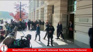 Hecklers Shout ‘Lock Him Up’ as Flynn Emerges From Courthouse