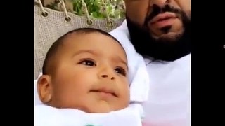 DJ KHALED Stop Wife From Crying After Throws Funny Jokes At Her Regarding Son Asahd