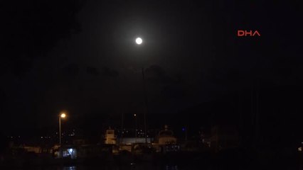 Bodrum'da Süper Ay Tutulması