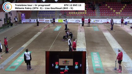 Troisième tour, tir progressif, Club Elite Féminin, J1 play-off, Saint-Vulbas contre Bièvre Isère, décembre 2017