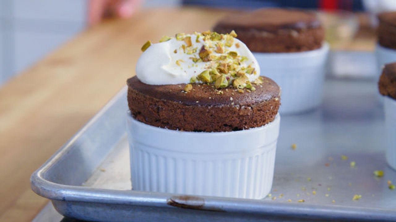 Chocolate Raspberry Soufflé