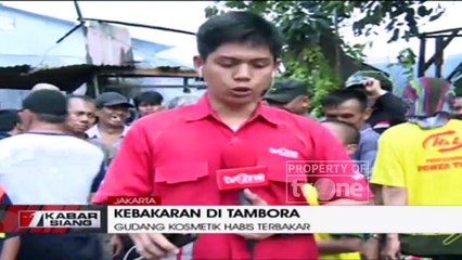 Gudang Kosmetik di Tambora Terbakar, Saksi: Ada Suara Ledakan
