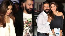 Shilpa Shetty And Raj Kundra On A Romantic Dinner Outing