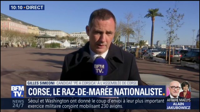 Simeoni: Nous voulons un statut d’autonomie de plein droit et d’exercice pour la Corse