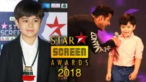 Salman Khan Tubelight Kid Matin Rey Tangu At Star Screen Awards 2018