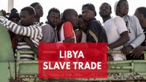 West African migrants auctioned off as slaves by smugglers in Libya