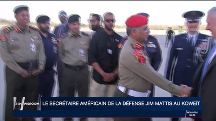Le secrétaire américain de la Défense Jim Mattis à Koweït