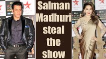 Salman Khan and Madhuri Dixit SHINE at Star Screen Awards red carpet 2017; Watch video | FilmiBeat