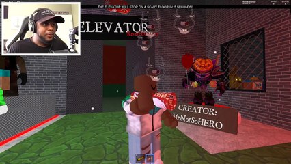 ROBLOX CHRISTMAS SCARY ELEVATOR