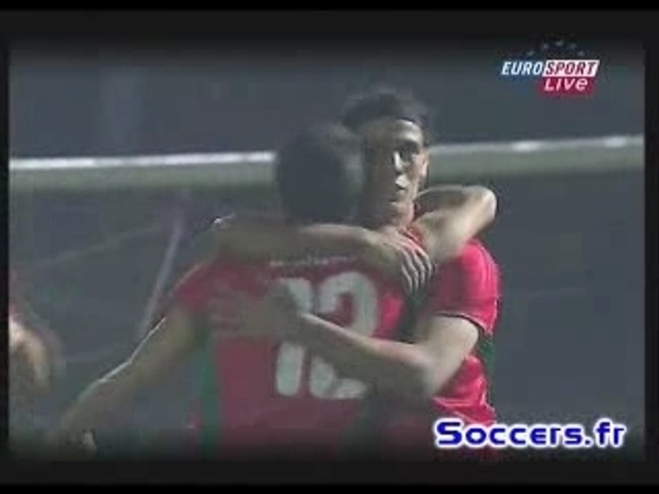maroc 3-0 senegal Alloudi