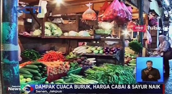 Gagal Panen Jadi Alasan Harga Cabai dan Sayur Melonjak Naik
