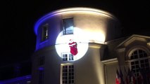 Clamart  quand le père Noël descend du ciel un peu trop vite!