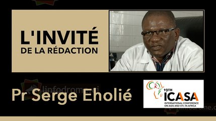 L'invité de la rédaction : Pr Serge Eholié, Maladies infectieuses, CHU de Treichville
