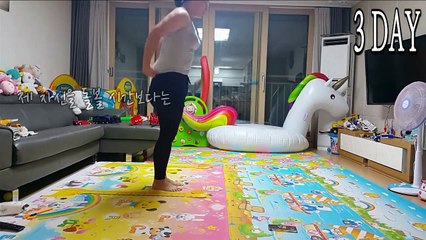 (운동자극)34살여자 30일동안 매일 팔굽혀펴기 푸쉬업 100개 도전기