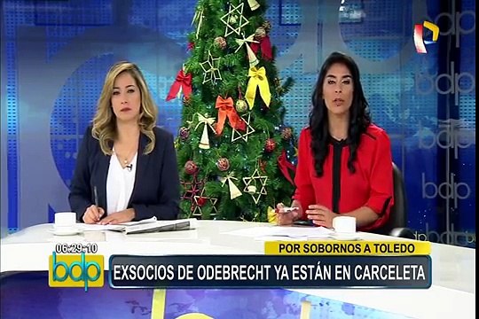 Ex socios de Odebrecht son trasladados a carceleta del Poder Judicial