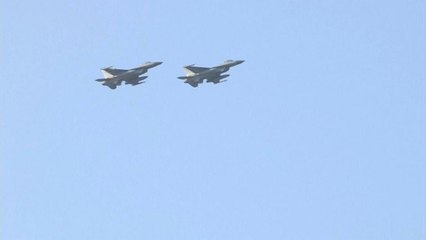 Скачать видео: US AND SOUTH KOREA HOLD AIRFORCE DRILLS AMID MOUNTING TENSIONS WITH PYONGYANG