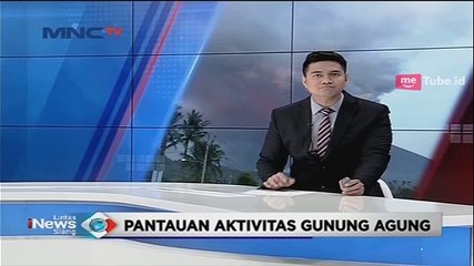 Ketinggian Asap Vulkanik Gunung Agung Mulai Menurun