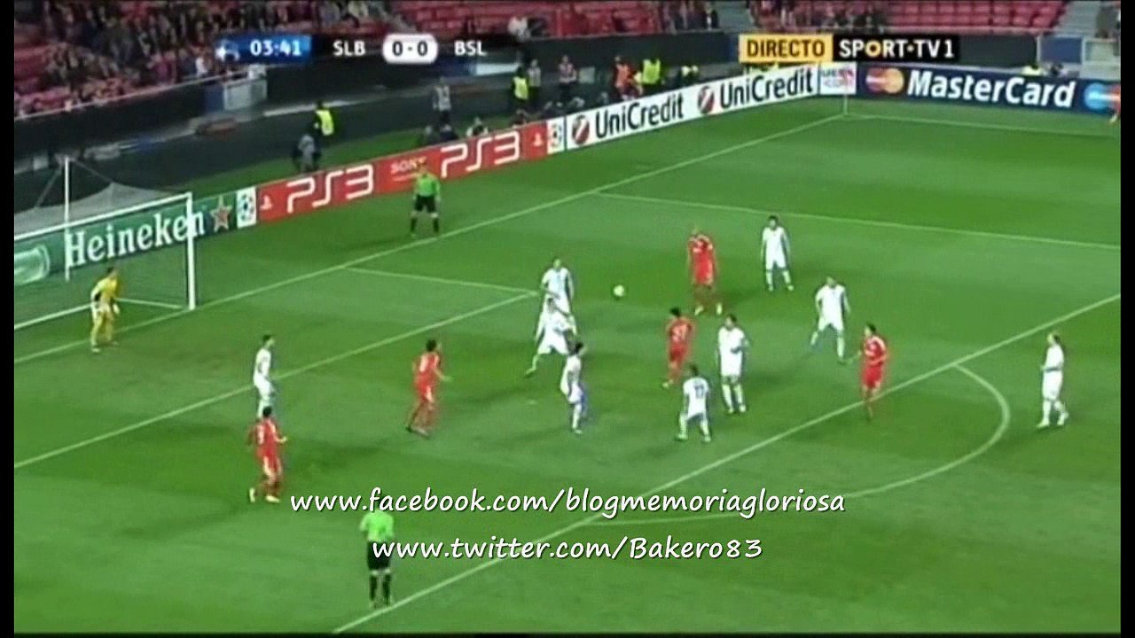 Golo de Rodrigo ao Basileia em 11/12