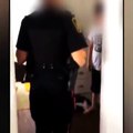 Ce gamin de 12 ans se fait calmer par un policier après l'avoir cherché